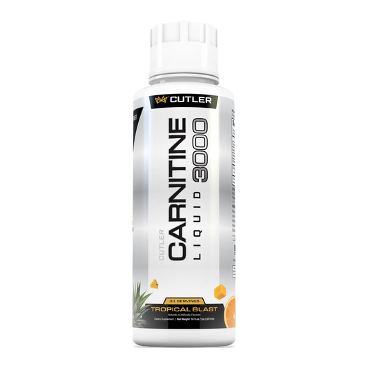 Cutler Nutrition Liquid L-Carnitine Supplement - Fat Burner with Acetyl L-Carnitine & L-Carnitine Tartrate for Absorption, Energy & Muscle Support